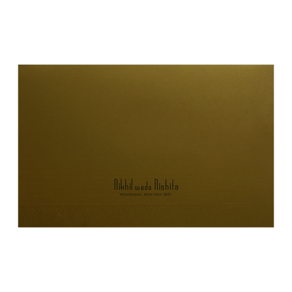 Golden Wedding Card-King of Cards