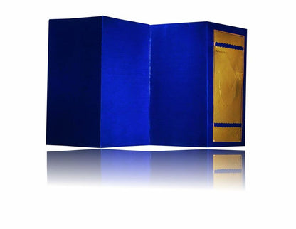 Blue Personal Invitation Card-King of Cards