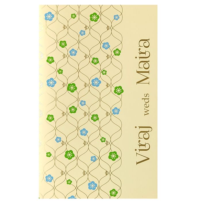 Light Pink Floral Invitation Card Design-King of Cards