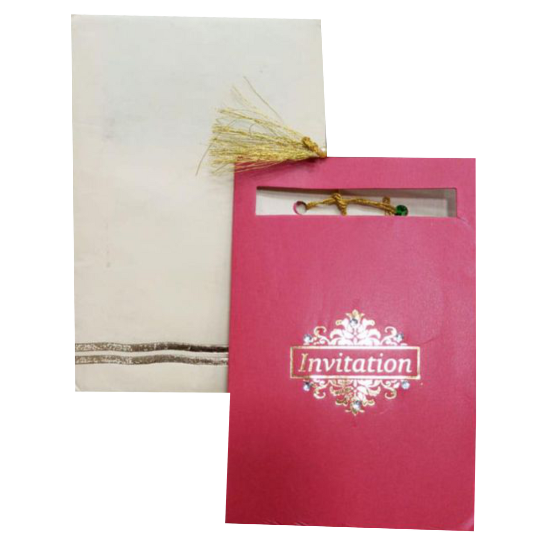 Pink Personal Invitation Card-King of Cards