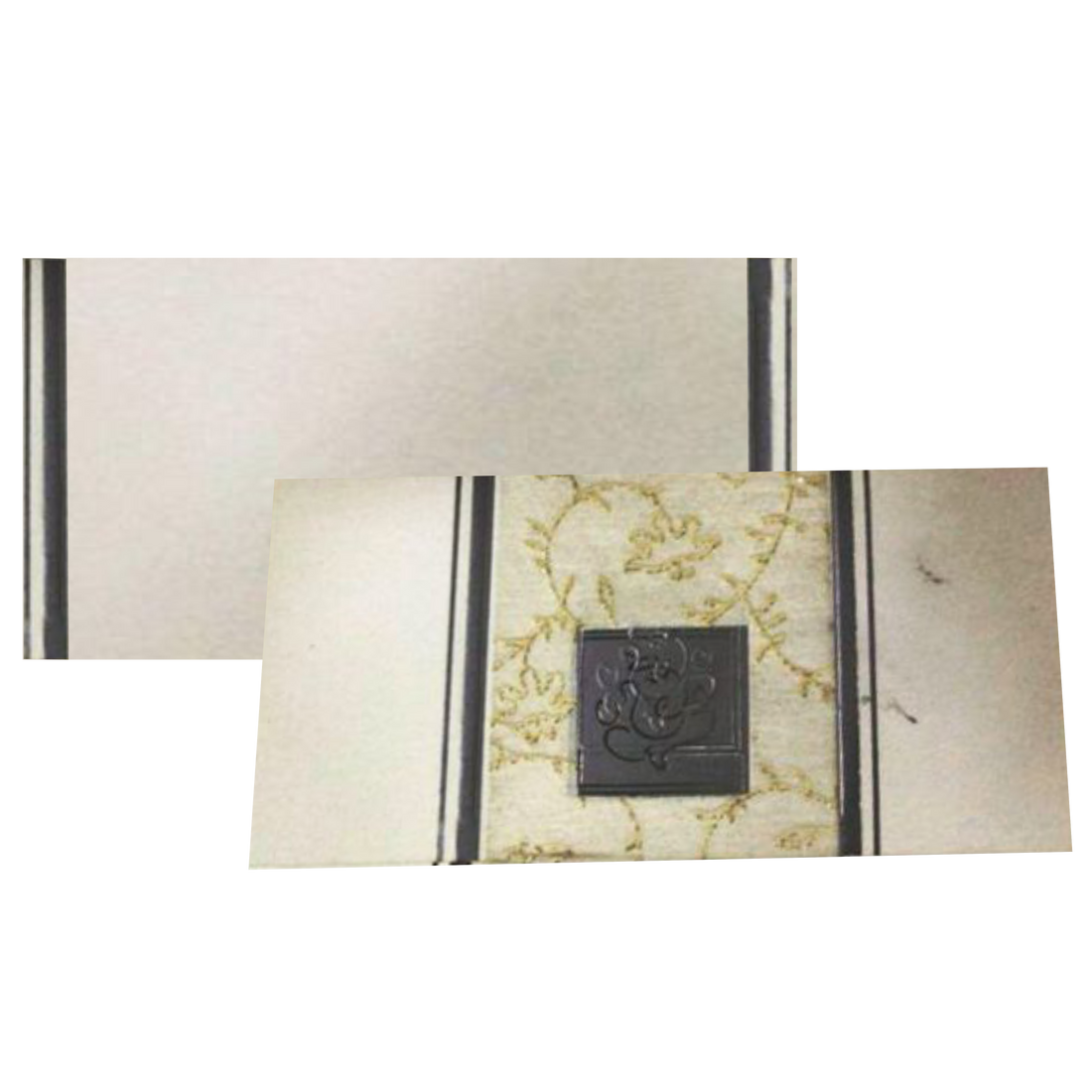White Single SheetInvitation Card