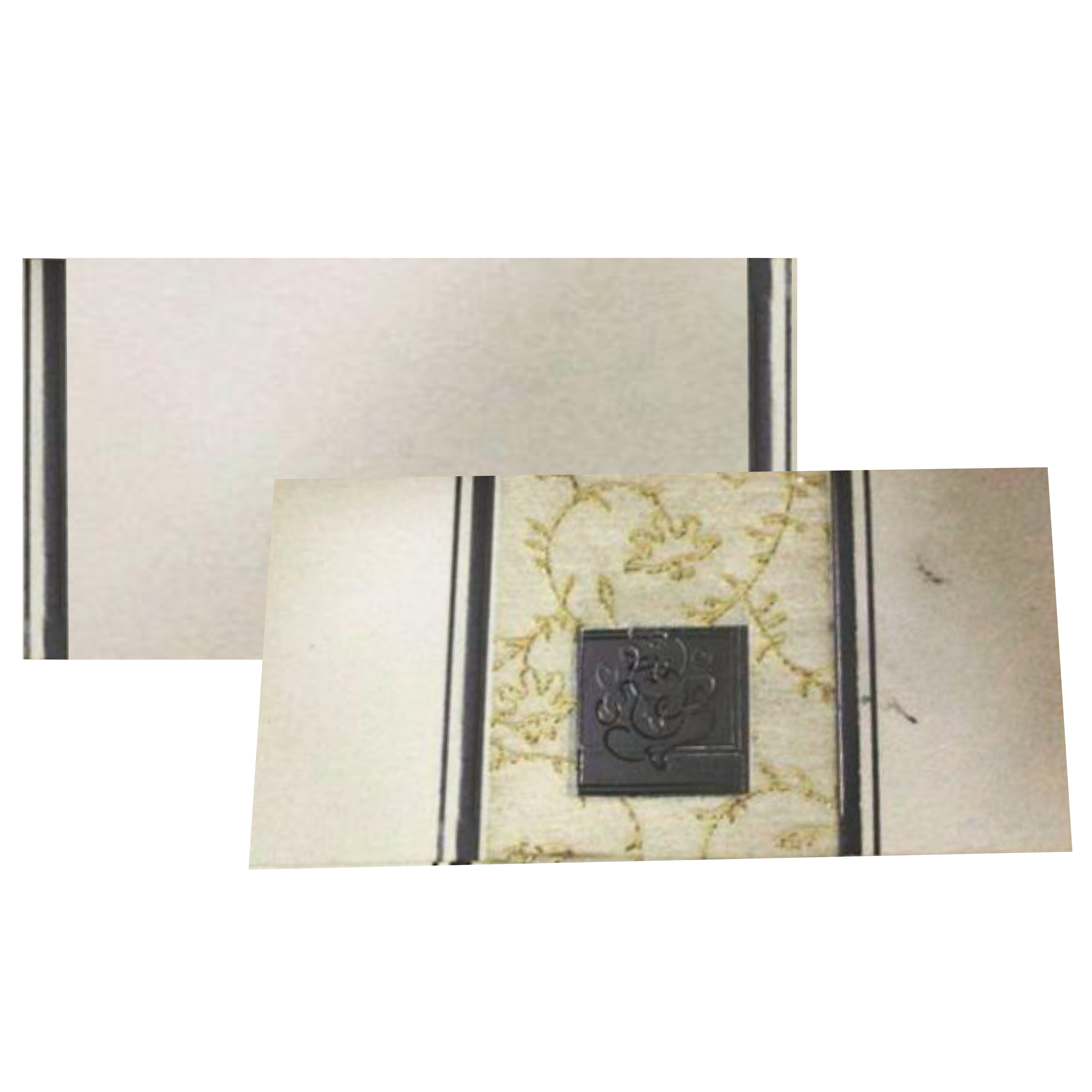 White Single SheetInvitation Card