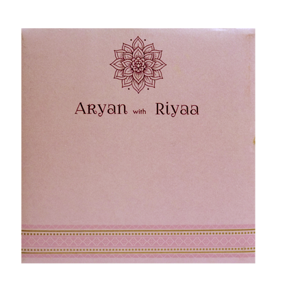 Pink Door Opening Invitation Card-King of Cards