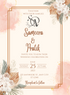 Pink Elegance Muslim Wedding Invitation-AAMWI010