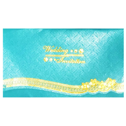 Blue Personal Invitation Card-Knk3717