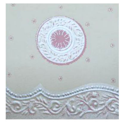WhiteInvitation Card