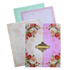 Multicolour Floral Open Door Offset Invitation In Jumbo Size-KNKJ1098