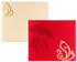Red Ganesha Square Invitation-CXP141