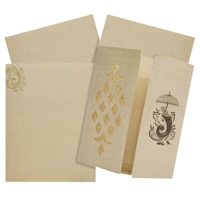 Sandal Jumbo Metallic Die Cut With Gold Wolly-KNK5023S-King of Cards