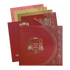 Red Royal Crest Wedding Invitation Card-King of Cards