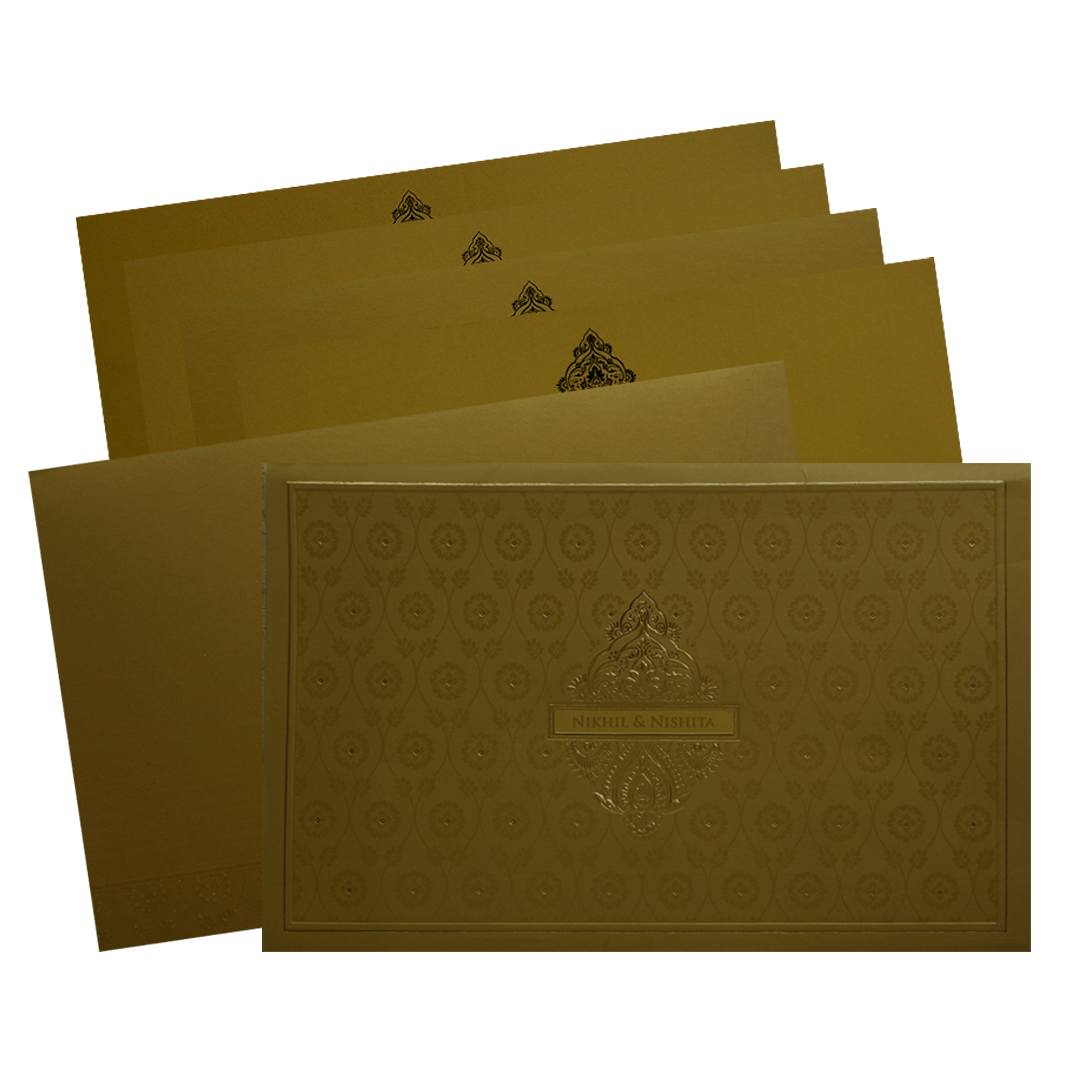 Golden Wedding Card-KPR09650