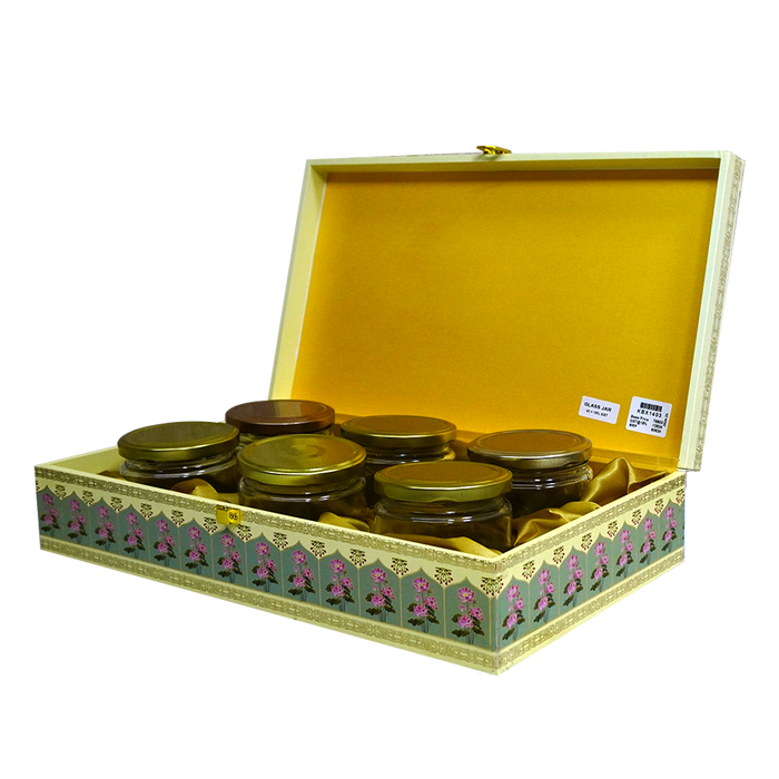 Pastel Arch Peacock Box Wedding Invitation-King of Cards