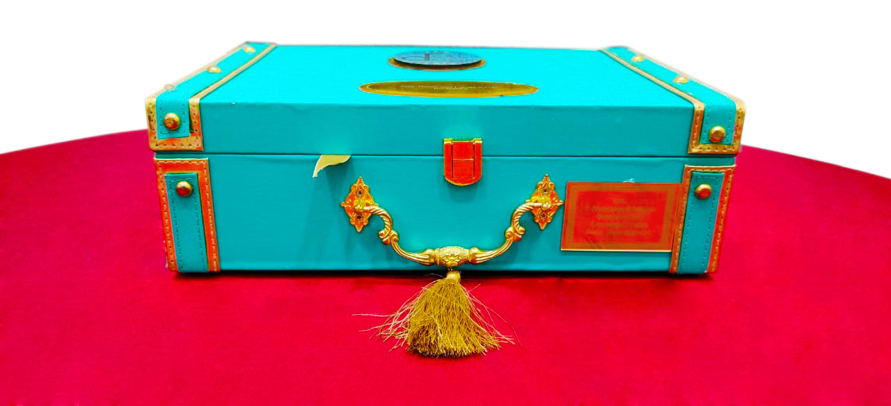 Light Green Ultra Premium Corporate Invitation With Sweet Bowls-KNKUP040