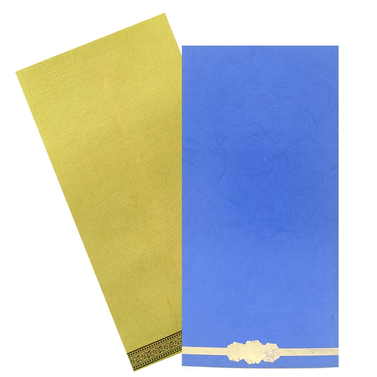 Blue Single Sheet Invitation Card-KNKS08GB
