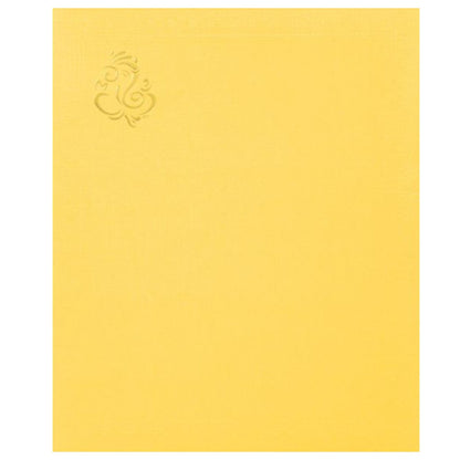 Yellow Metallic Wedding Invitation
