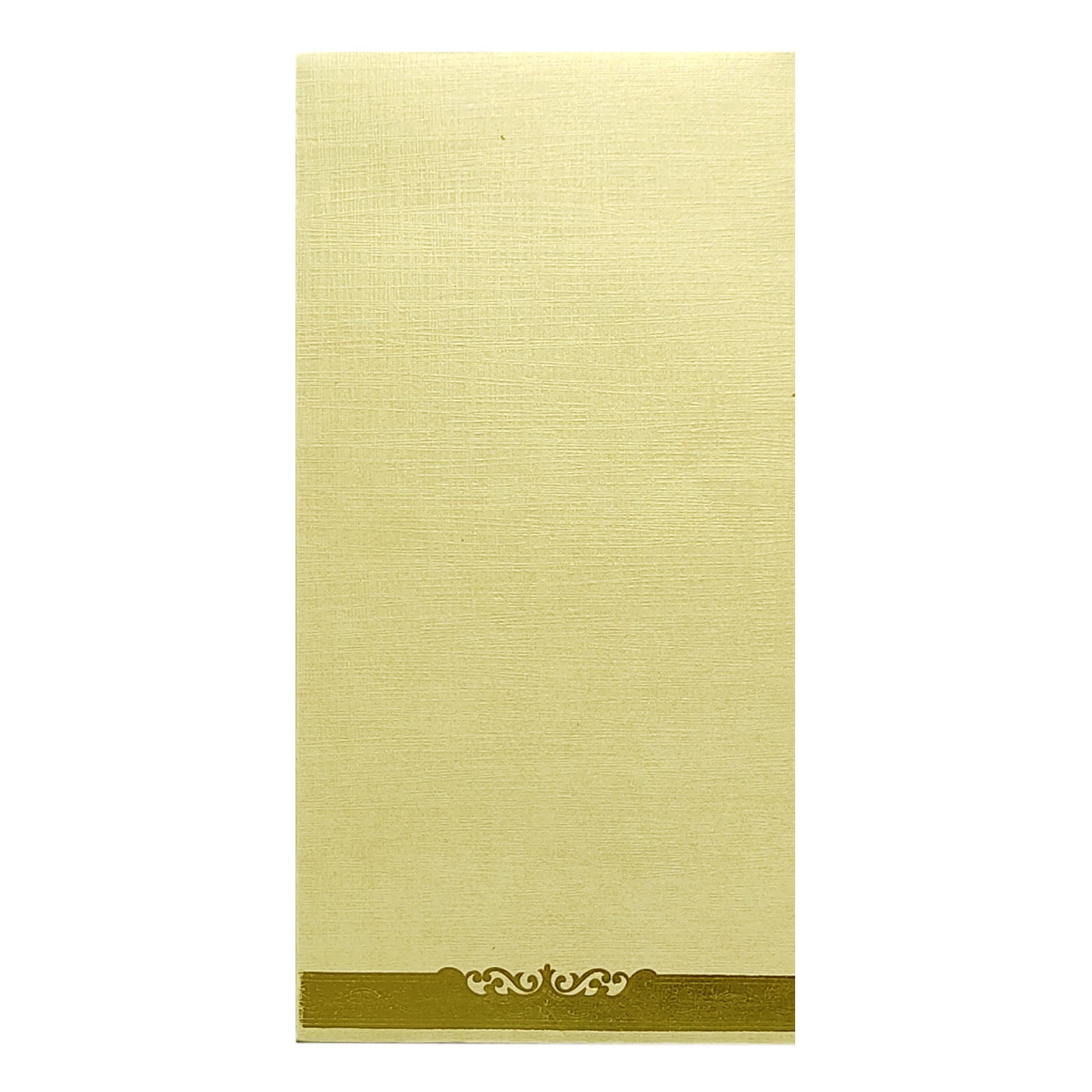 Classic Flower Red Color Invitation Card-KNKS021SV