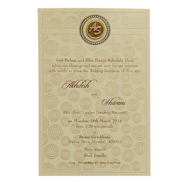Invitation Card - KRCS6363-King of Cards