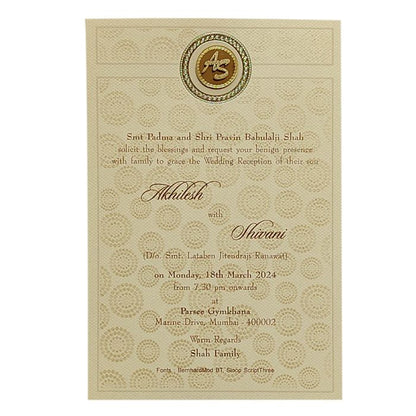 Invitation Card - KRCS6363-King of Cards