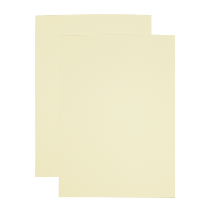 Cream Yellow Wedding Invitation Card-KAC06020