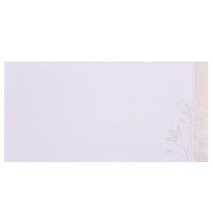 Classic Gold Foiling Ganesha With White Shading Wedding Card - KNKSB021-King of Cards