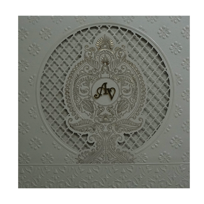 Grey MDF Marriage Card-King of Cards