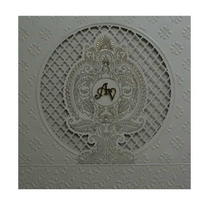 Grey MDF Marriage Card-King of Cards