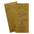 Light Brown Single Invitation-KRCS7171