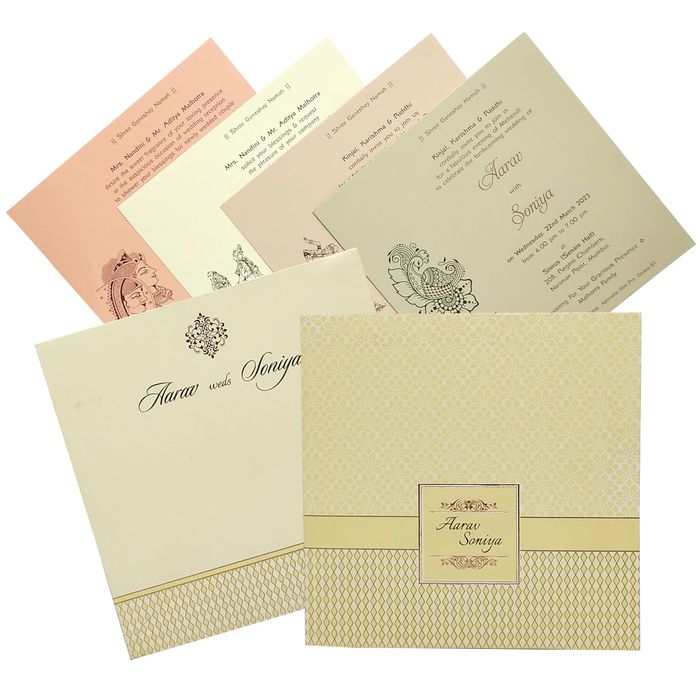 Invitation Card - KRC28722-King of Cards