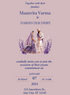 Lavender Holding Hands Caricature Wedding Invitation-AACAR009