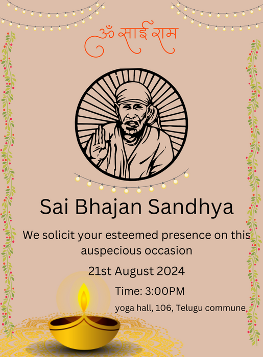Light Diya Sai Sandhya Invitations-AASSI009