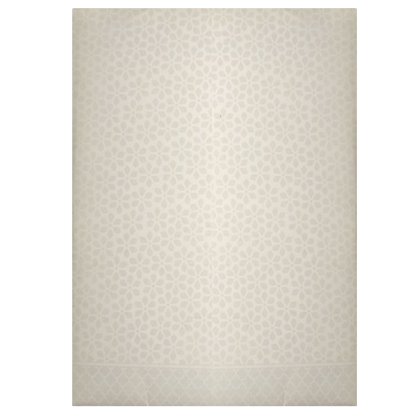 White Embossed Design Nameplate Invitation Card - KNCG1560