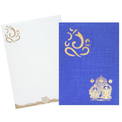 Blue Balaji Padmavathi With Die Cut Ganesha-King of Cards