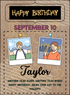 Brown Classic Birthday cards for him-AABCH002