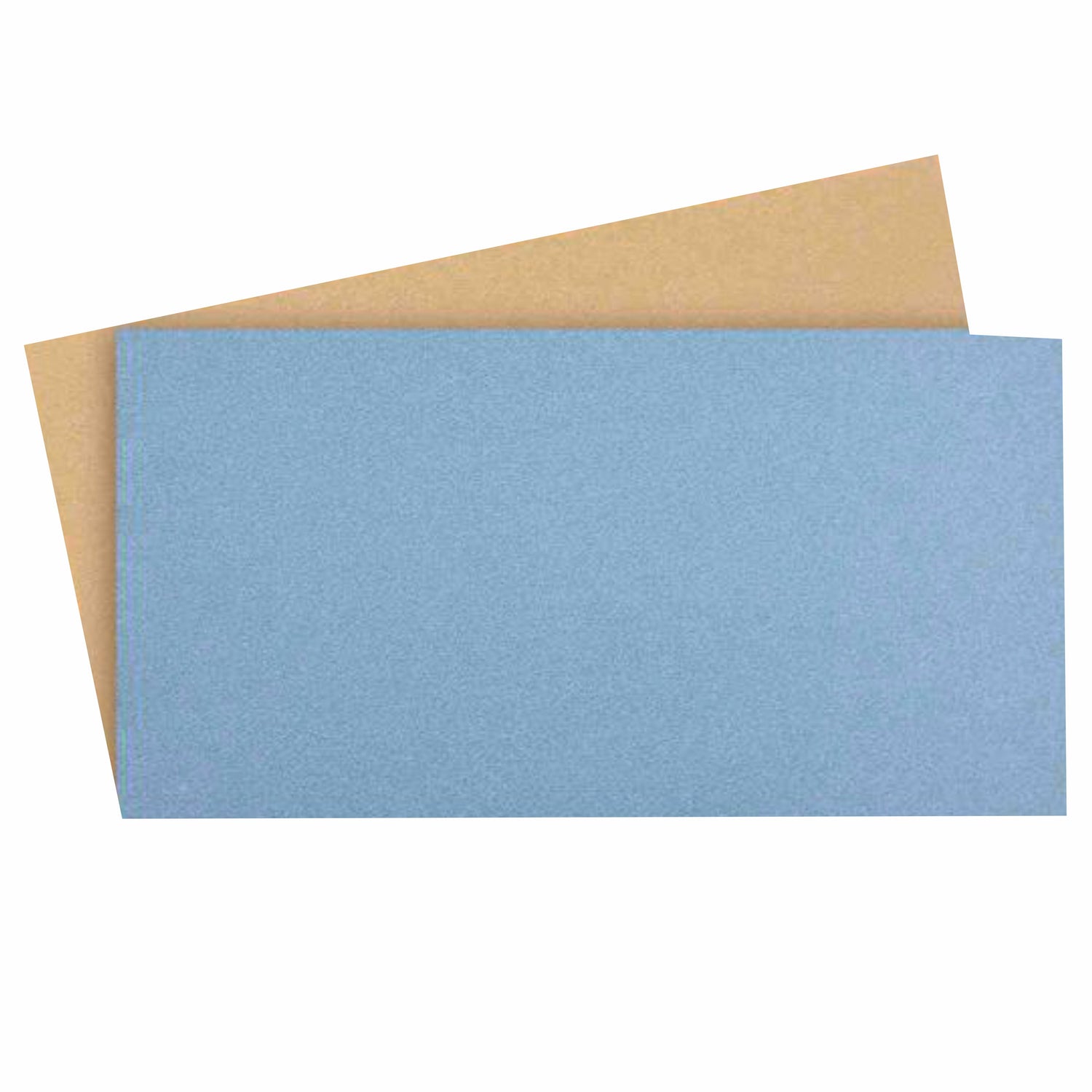 Royal Light Blue Colour  Wedding Card - KNK30420