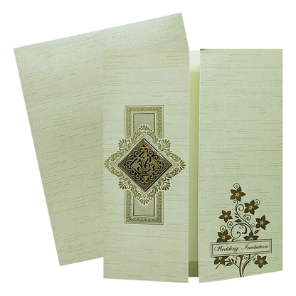 Pista Green Door Ganesha Wedding Card-King of Cards