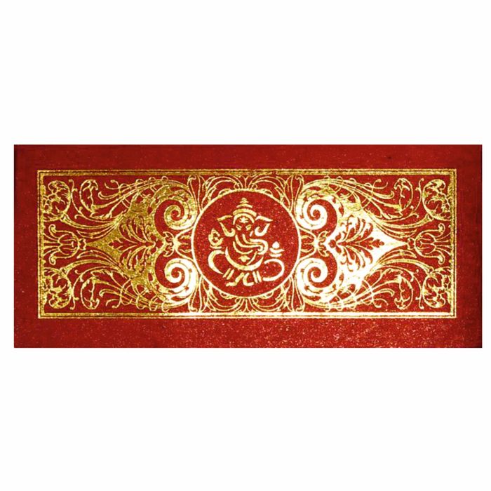 Red Personal Invitation Card-King of Cards