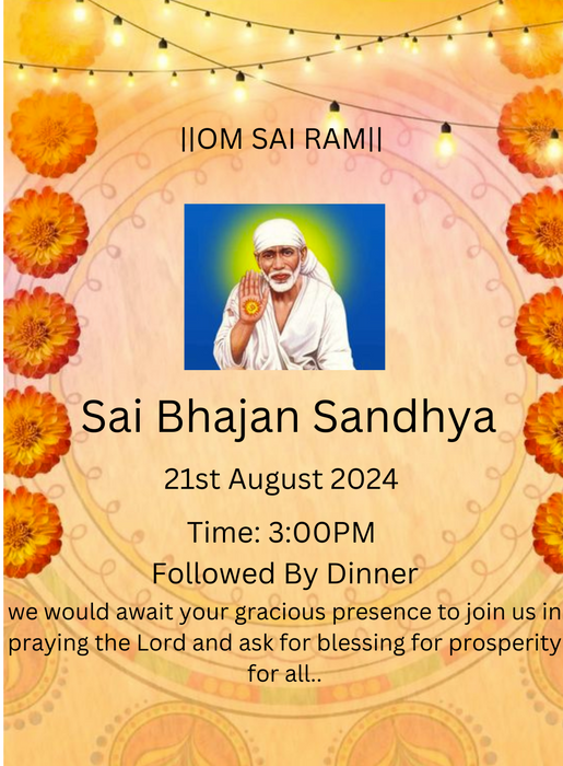 Marigold Light Sai Sandhya Invitations-AASSI007