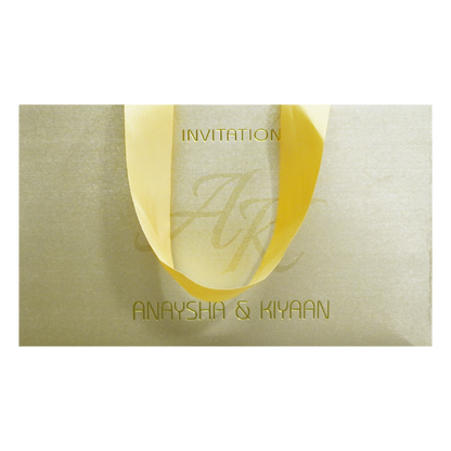 Light Brown Luxury Wedding Box-King of Cards