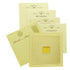 Sandal Laser Cut Padded Invitation Card-KRC29752