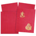 Red Metalic Balaji Padmavathi Card-KNCM8RGB