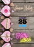 Neon Nights Kitty Party Invitation-AAKPI013