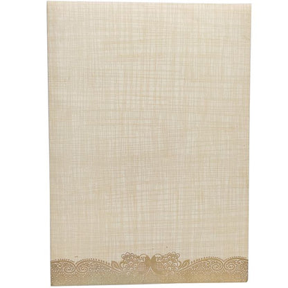 Sandal Metallic Umbrella And Ganesha In Gold Foiling-KNCP25SG-King of Cards