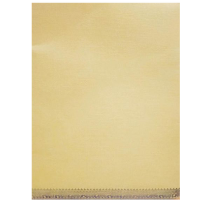 Gold Jumbo Metallic Invitation With Gold Foiling-King of Cards