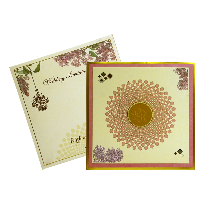 Lime Yellow Premium Marriage Card-King of Cards