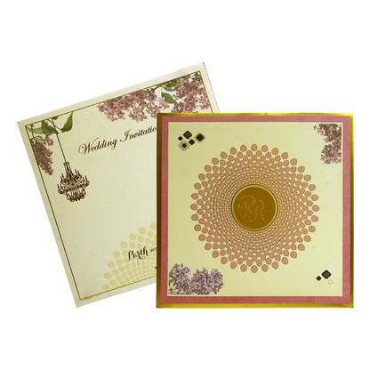 Lime Yellow Premium Marriage Card-King of Cards