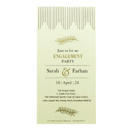 Invitation Card - KRCS6512-King of Cards