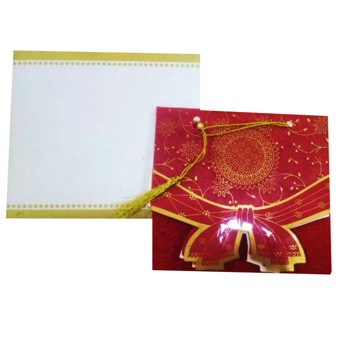 Red Peersonal Invitation Card