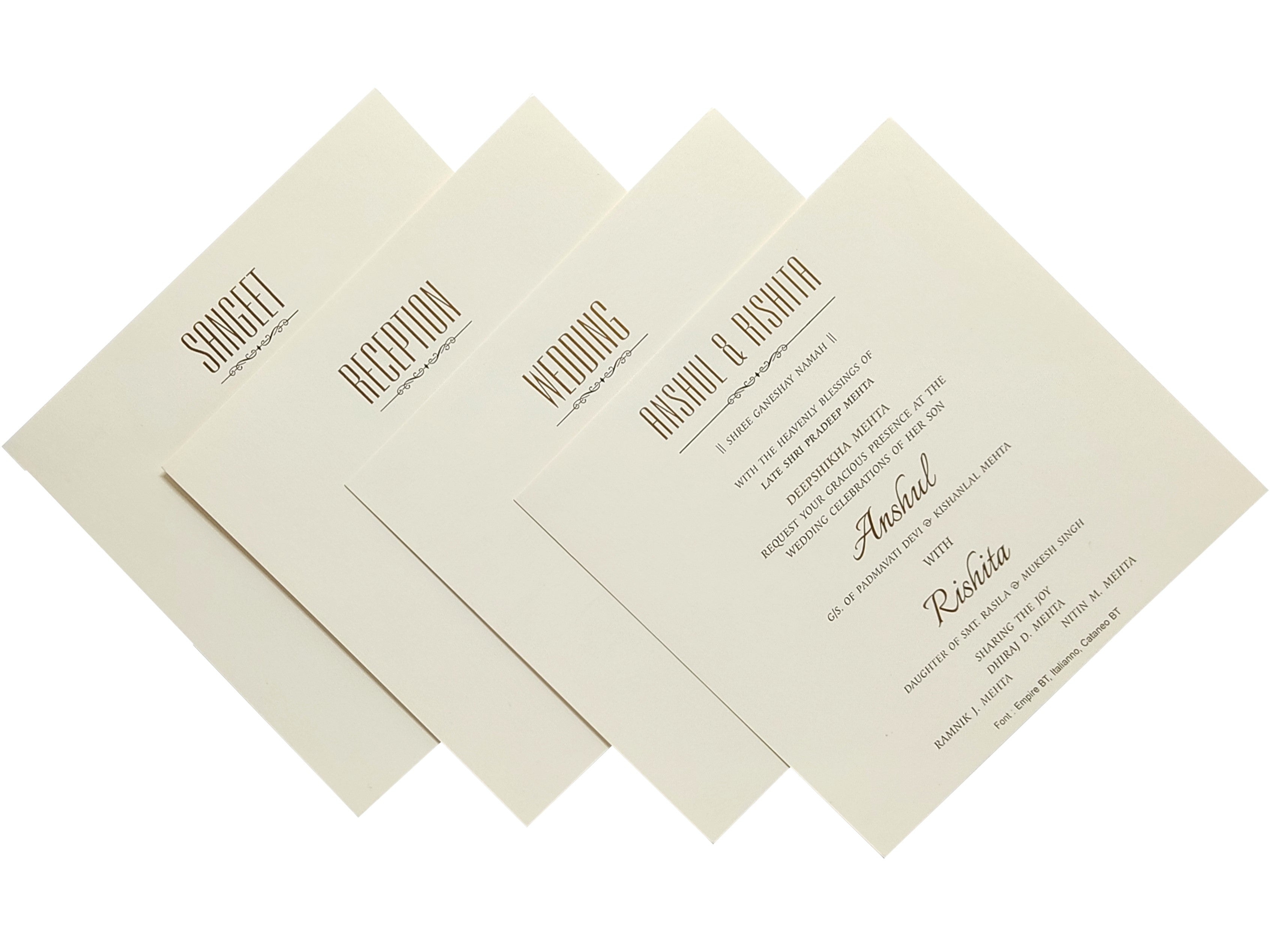 Invitation Card - KRC28061