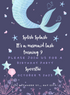 Blue Water Mermaid Invitation-AAMER002
