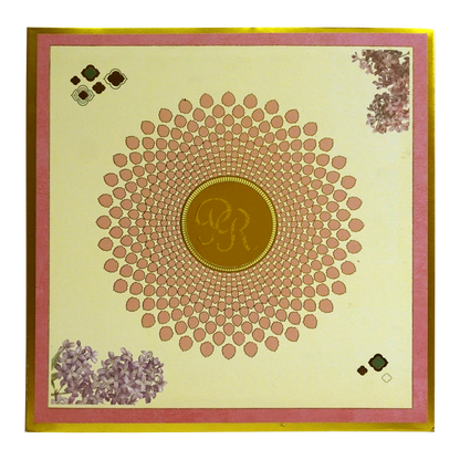 Lime Yellow Premium Marriage Card-King of Cards